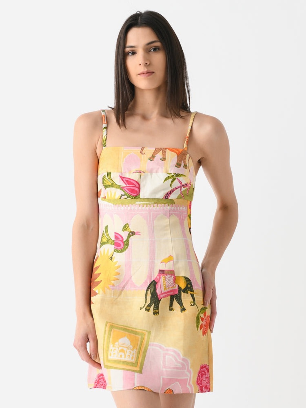 Roame Saffron Mini Dress Pink City Size 2